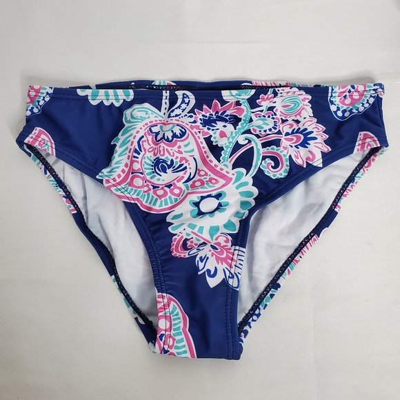 New! Moon Tree Girls Two Piece Bathing Suit Ruffle Tankini - Picture 4 of 8